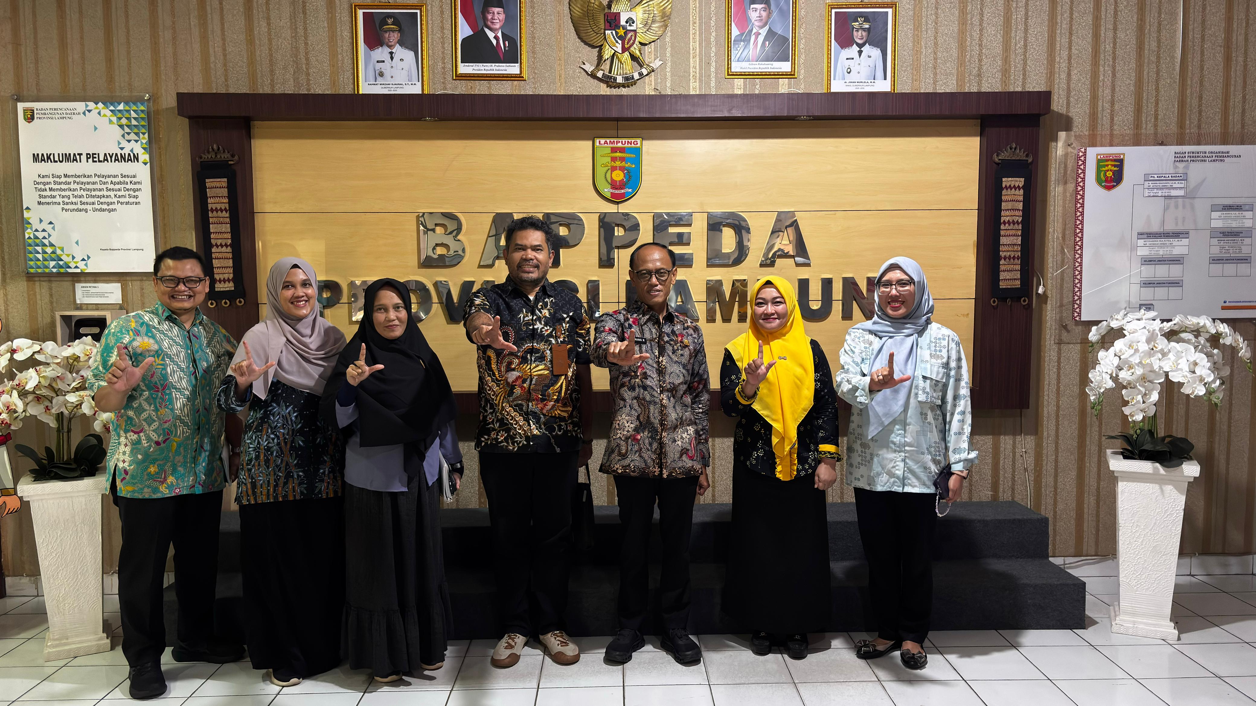 Bappeda Lampung Dorong Tata Kelola Air Berkelanjutan lewat Audiensi BBWS TKPSDA